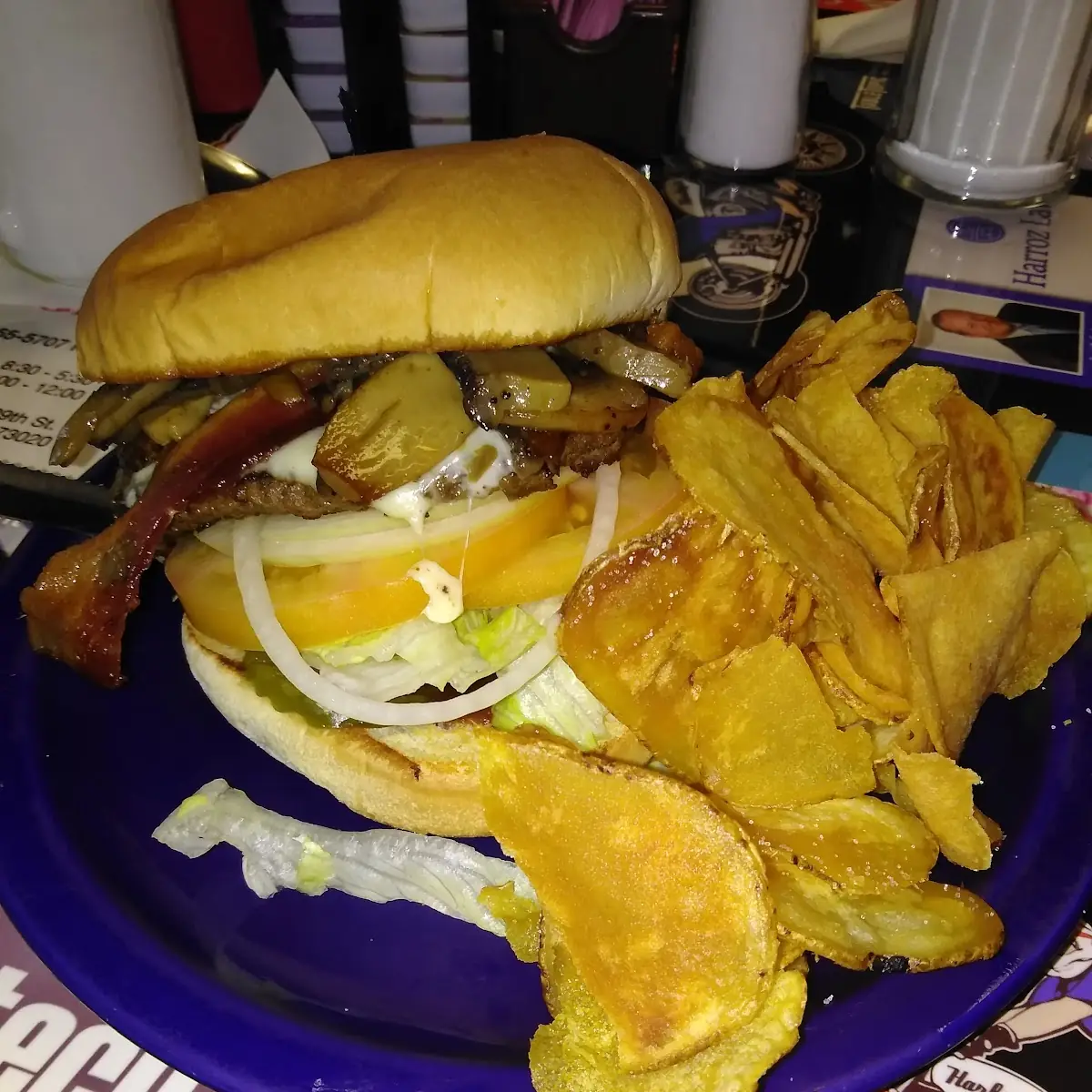 Swiss Mushroom Burger