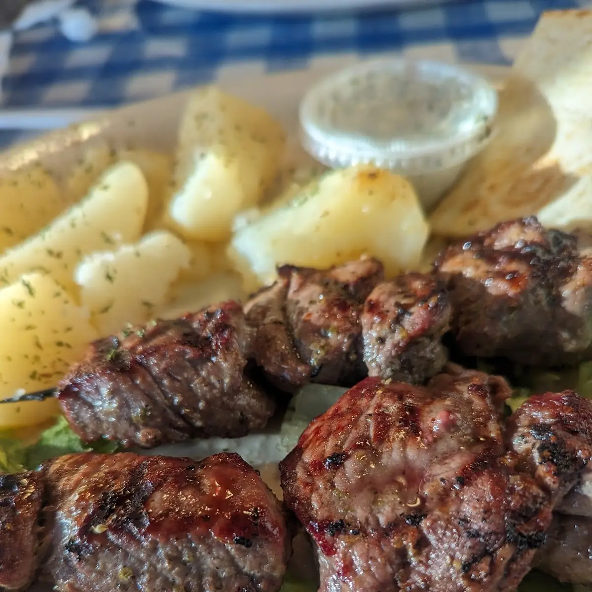 Lamb Souvlaki