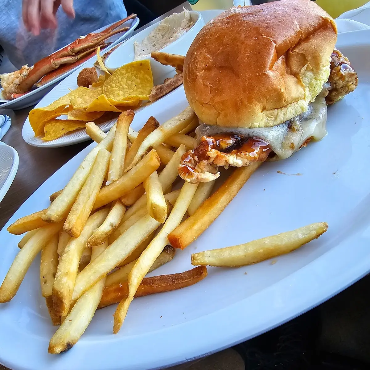 Bourbon Chicken Sandwich