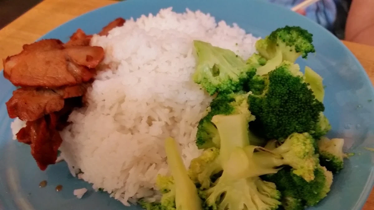 Roast Pork with Rice