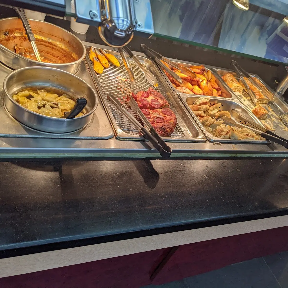 Soup Pizza Potstickers Dumplings Apple Pie
