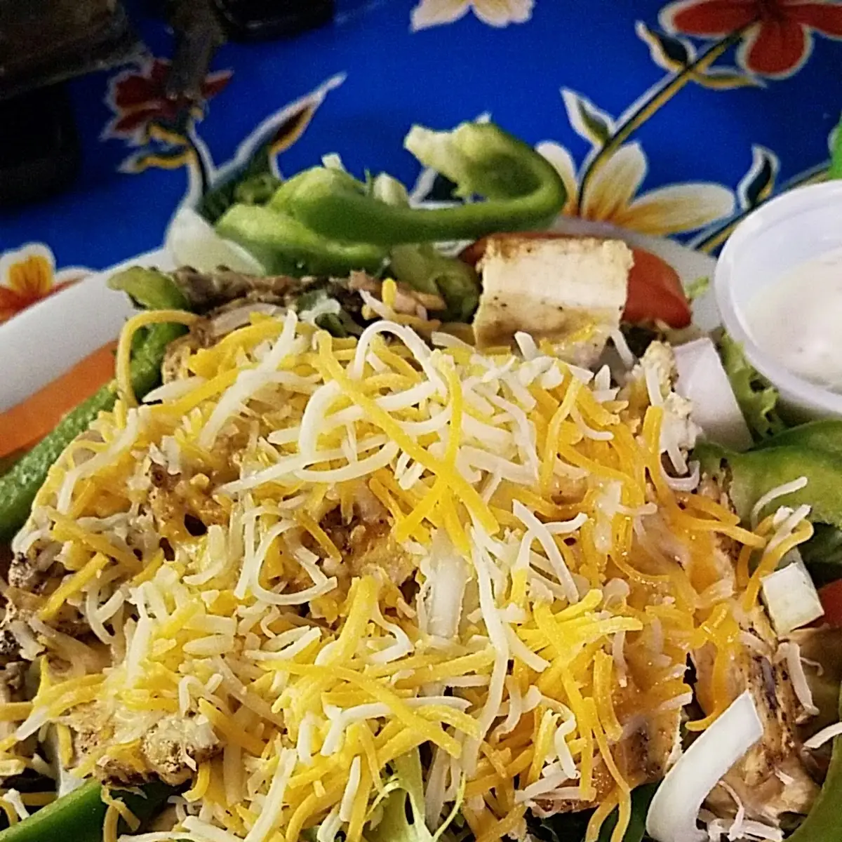 Mixed Greens Salad with Grilled Chicken