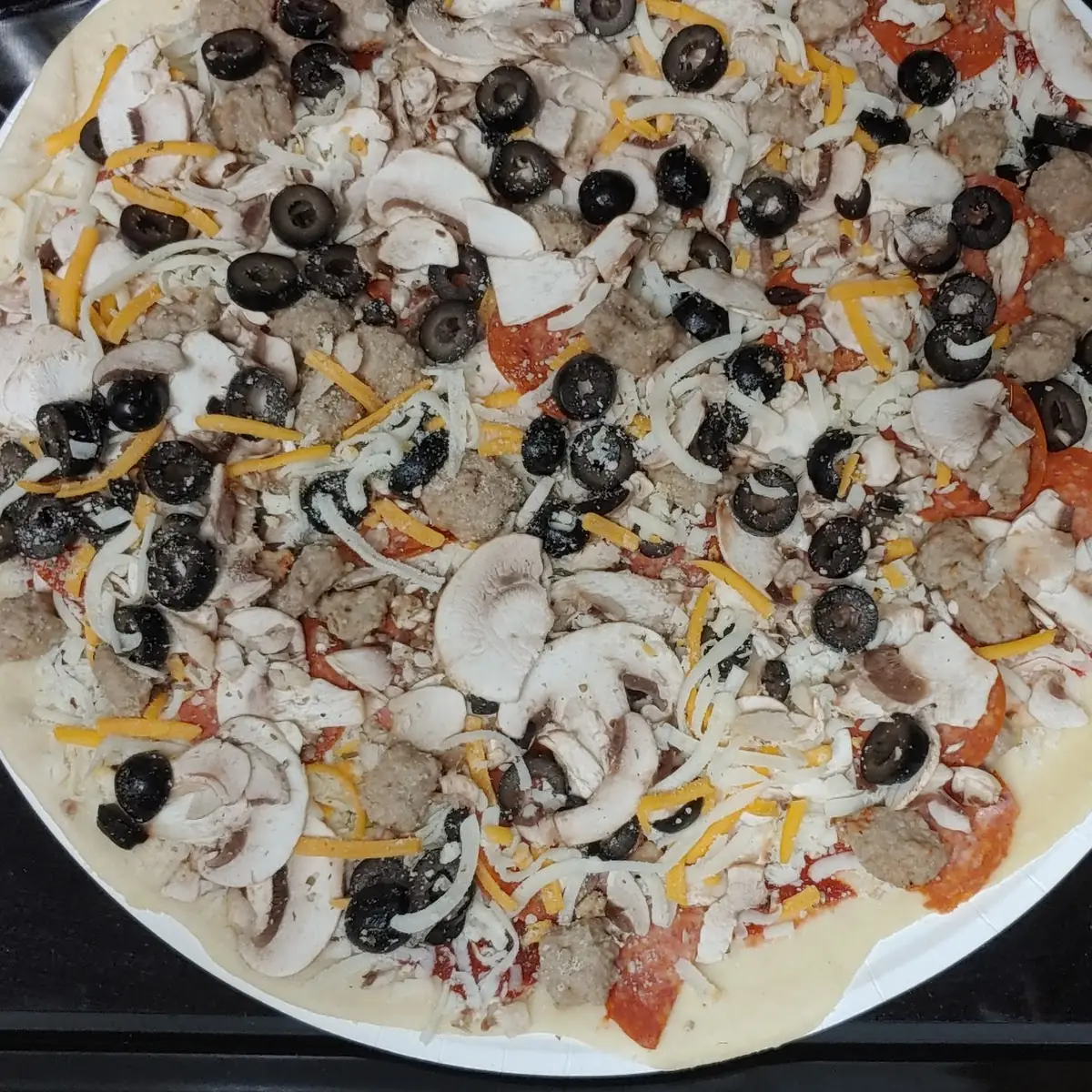 The Cowboy Pizza Thin Crust Pizza