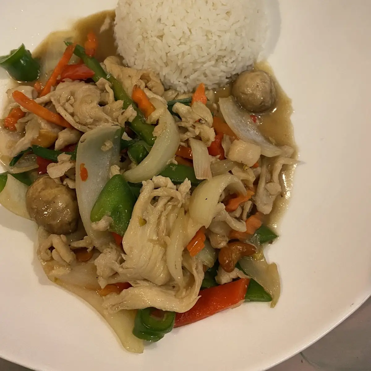 Cashew Chicken Curry