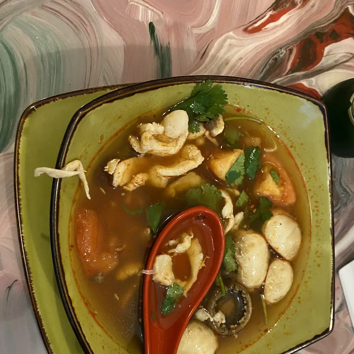 Chicken Tom Yum Soup