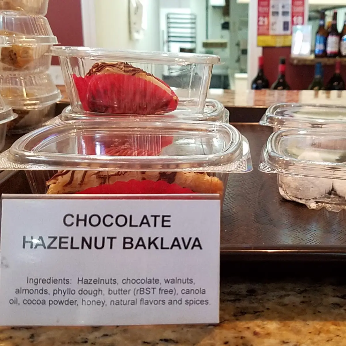 Chocolate Hazelnut Baklava