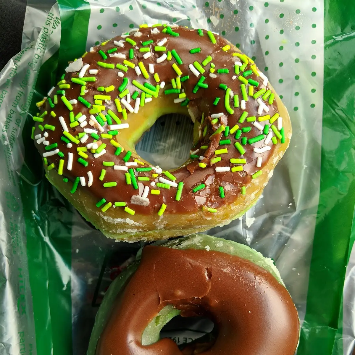 St Patrick's Day Donuts