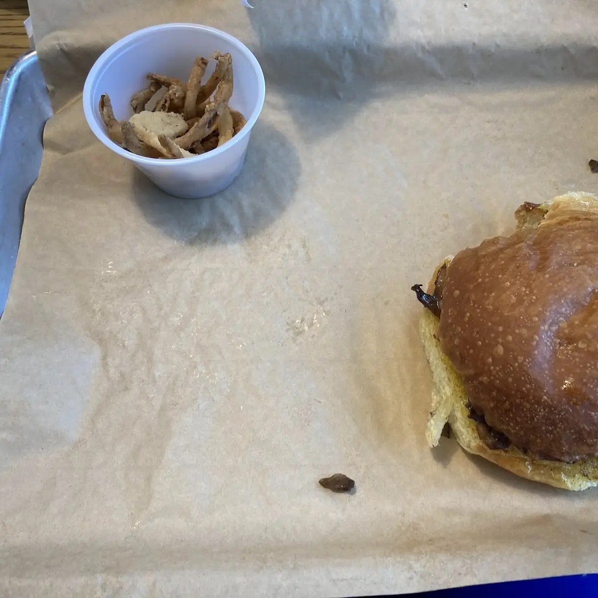 Swiss Mushroom Burger