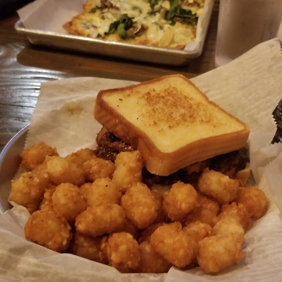 BBQ Pork and Tater Tots