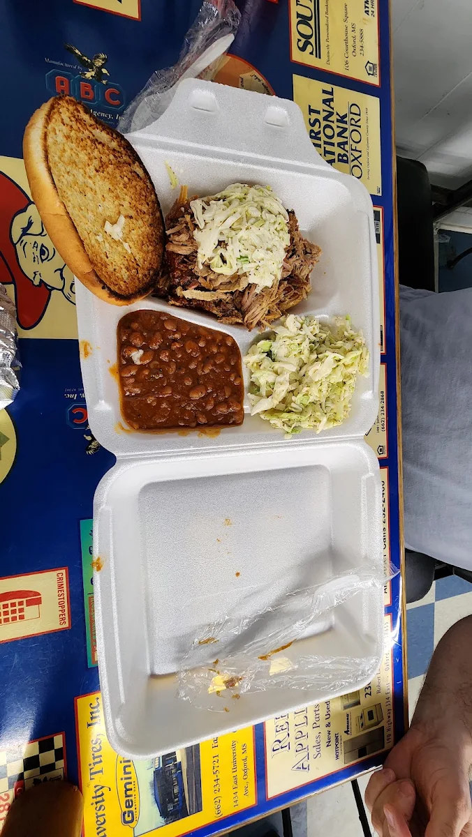 BBQ Sandwich Plate