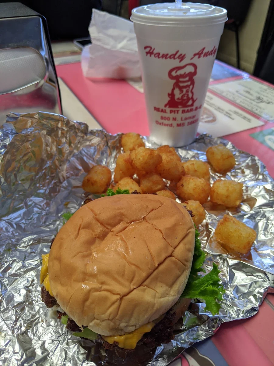 Regular Cheeseburger Tater Tots