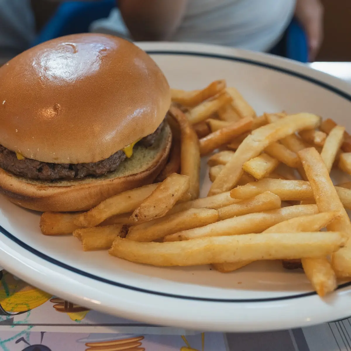 Monster Burger and Fries