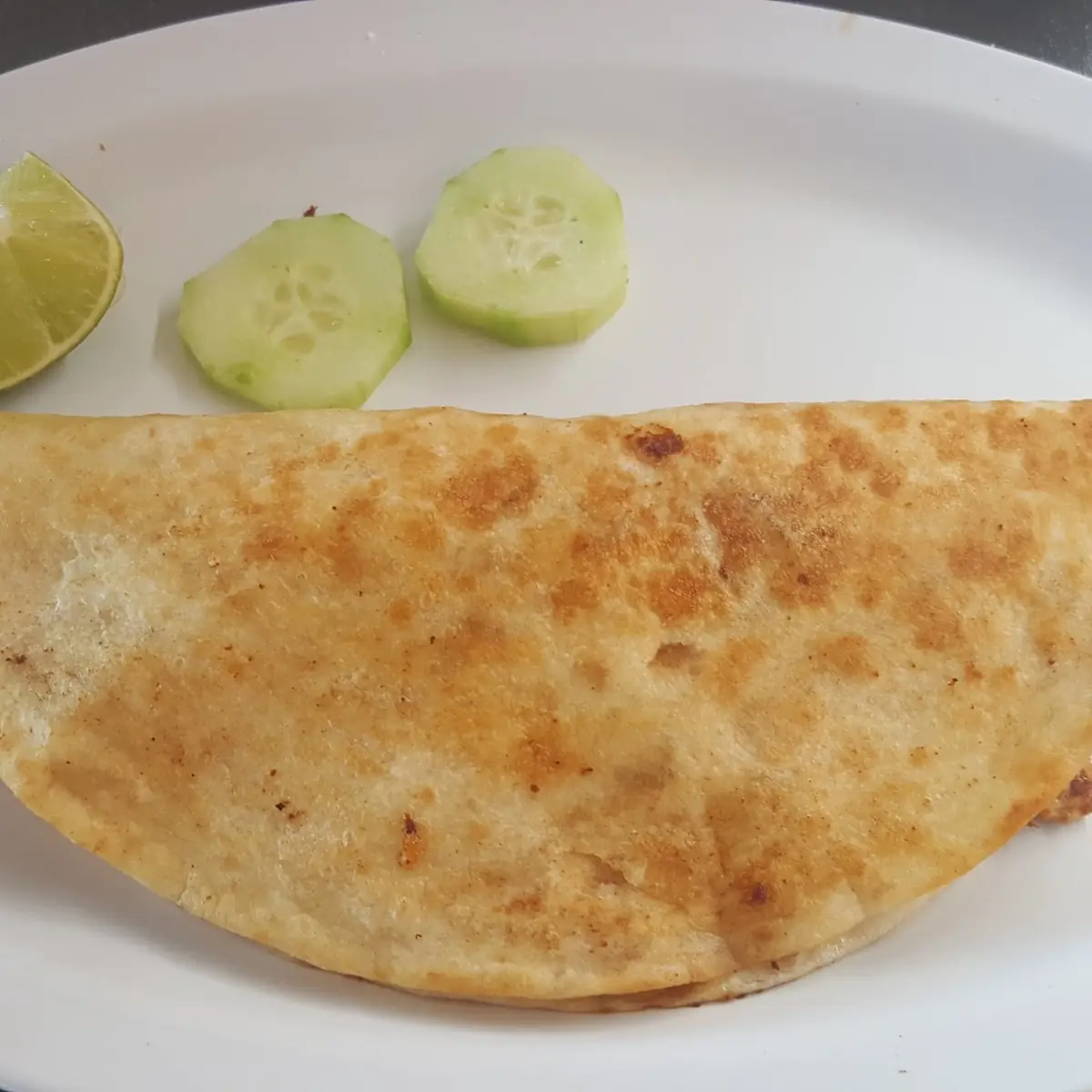 Chicken and Cheese Quesadilla