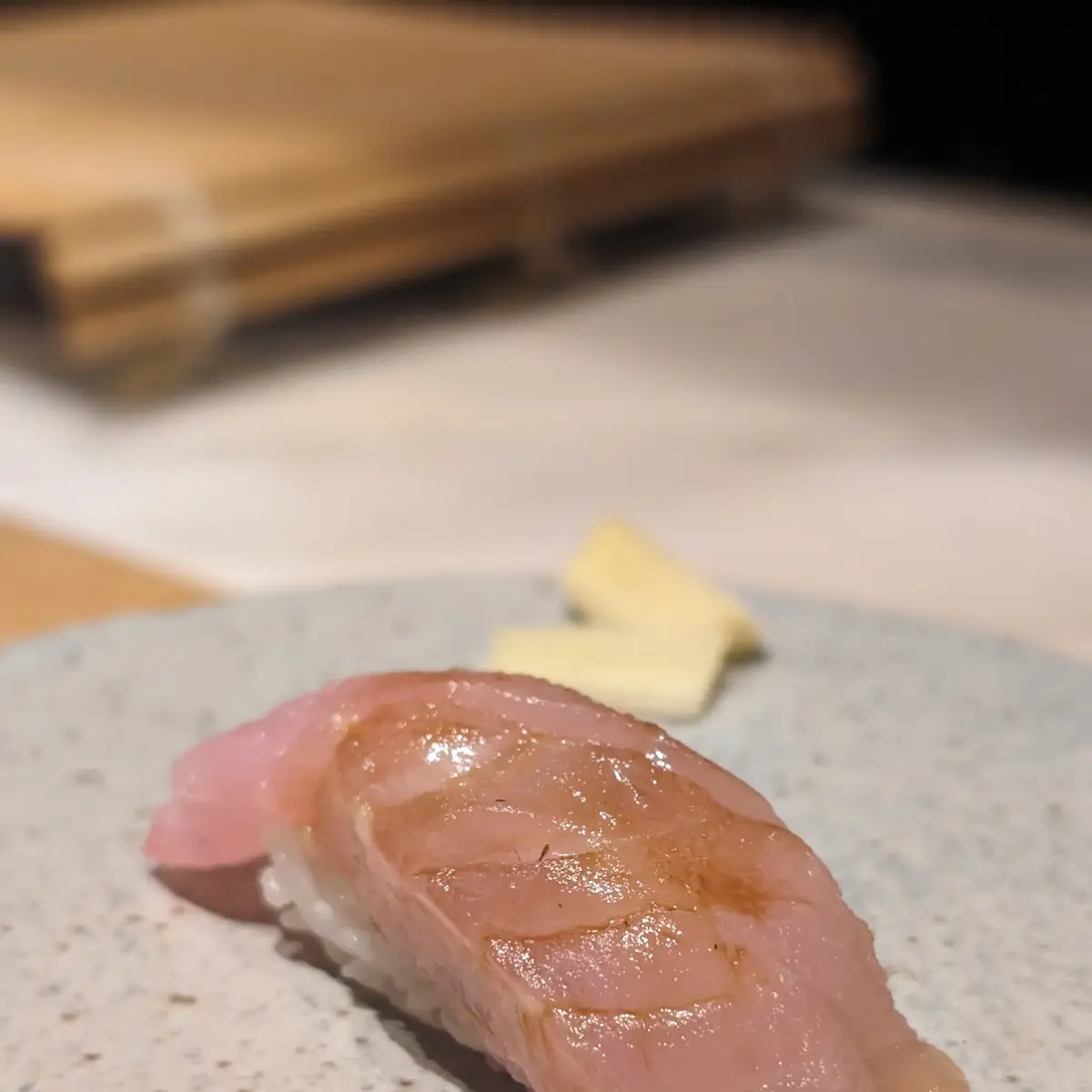 Pink Tuna Sushi and Cheese