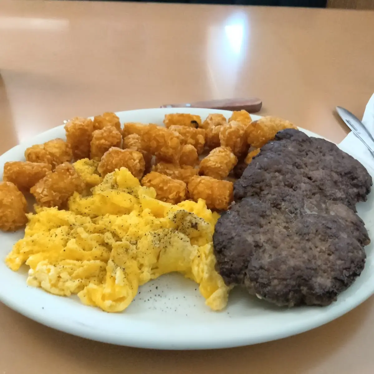 Breakfast Hamburger Steak