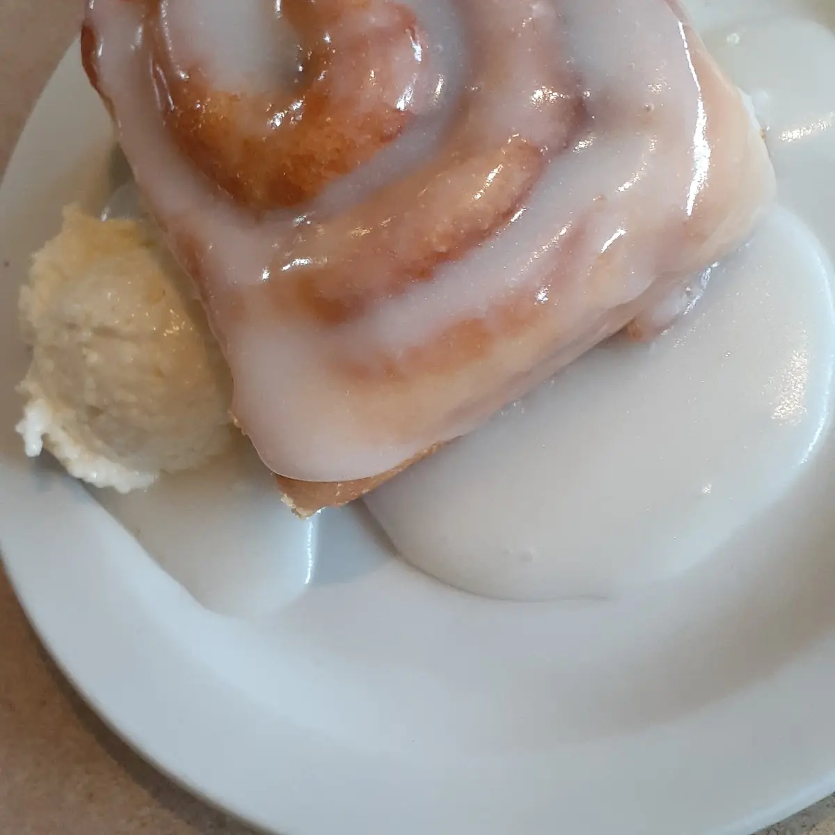 Fresh Made Cinnamon Roll