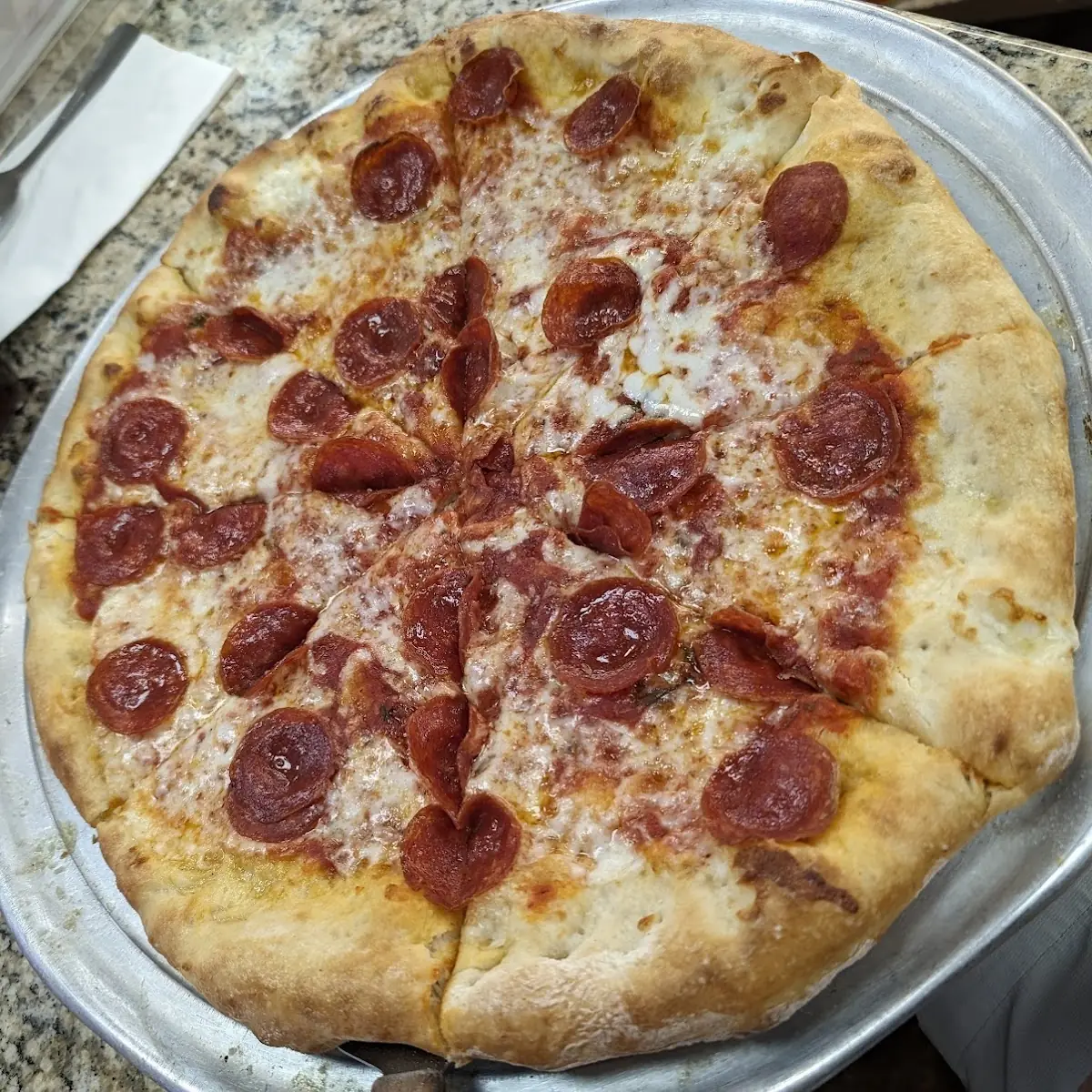 Pepperoni and Mushroom Pizza