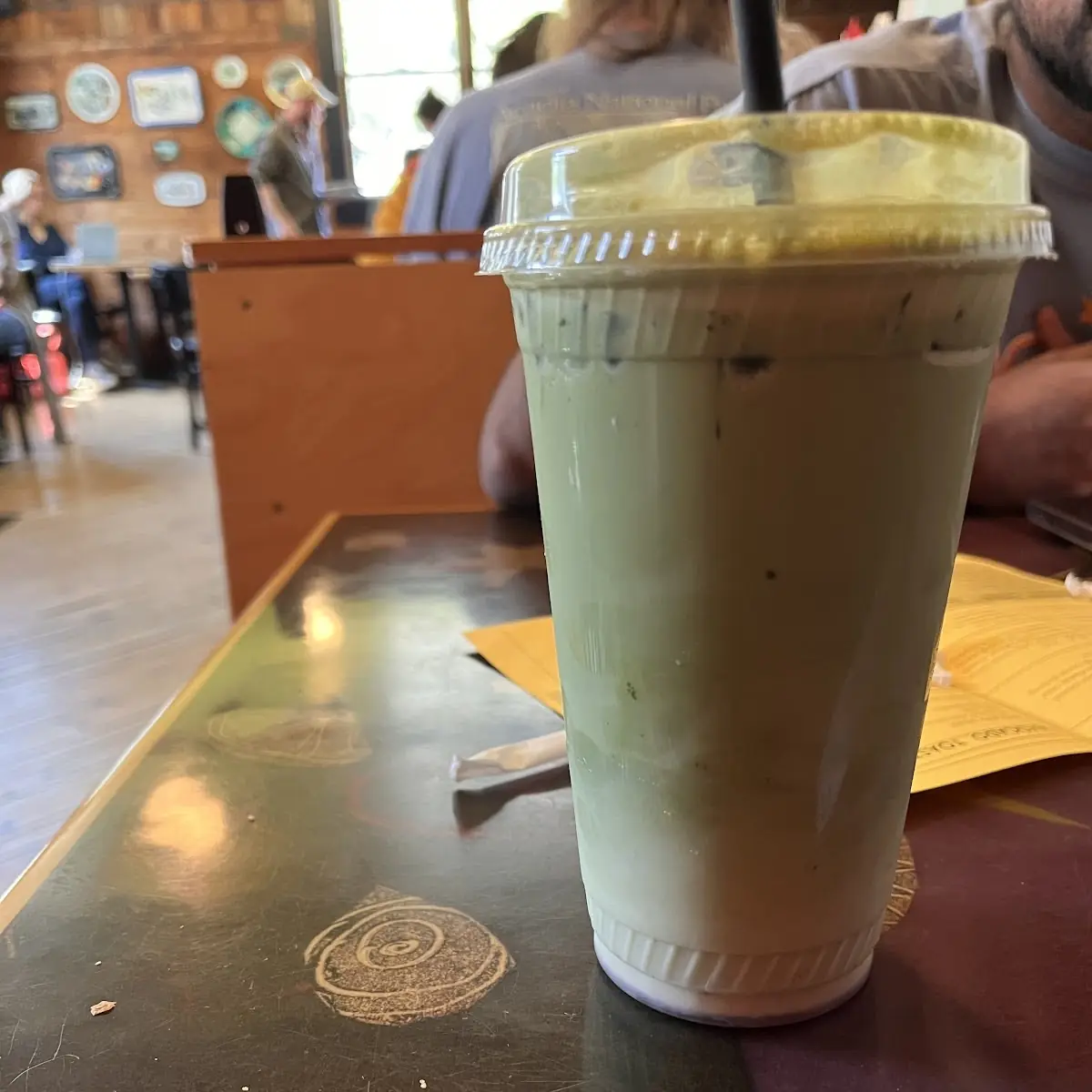 Lavender Matcha Latte