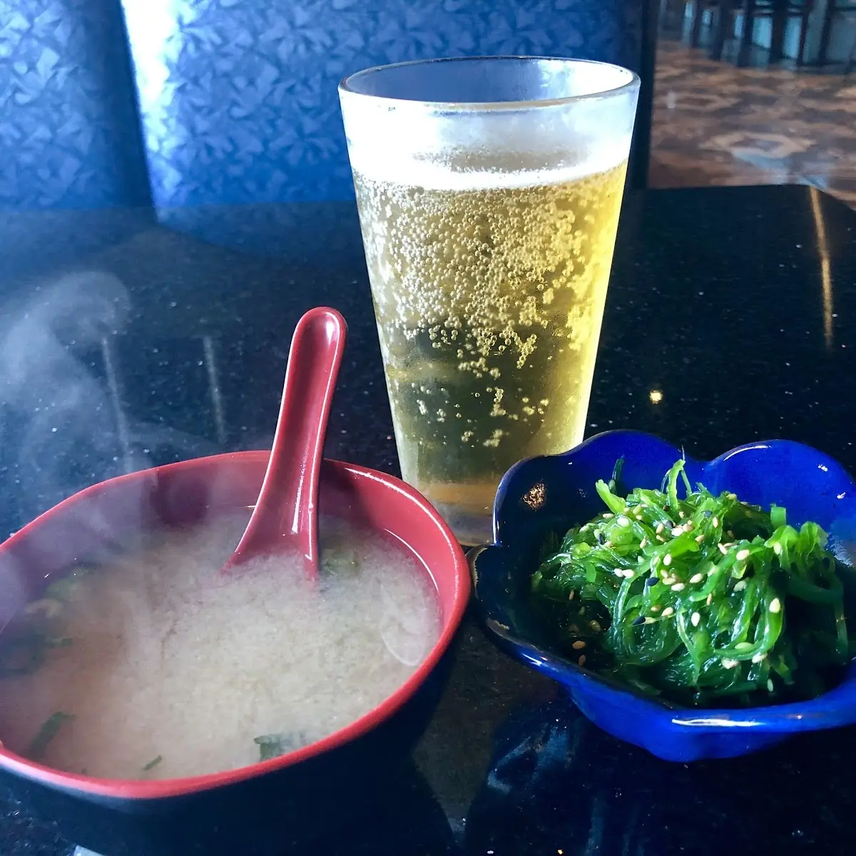 Miso Soup Seaweed Salad