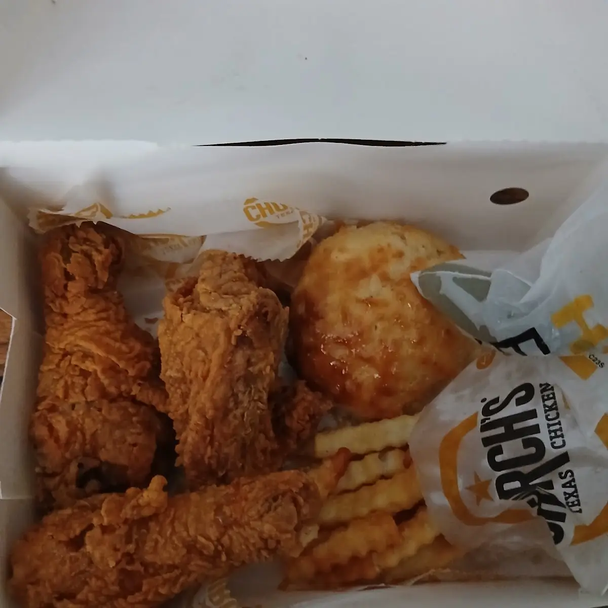 Tenders Combo with Regular Drink Regular Side and a Scratch-Made Biscuit