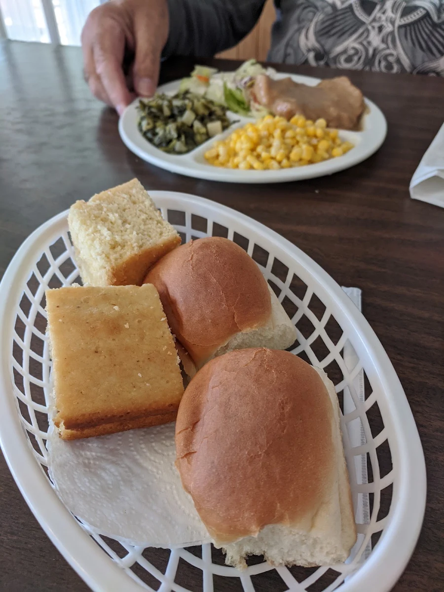 Home Made Cornbread & Buns