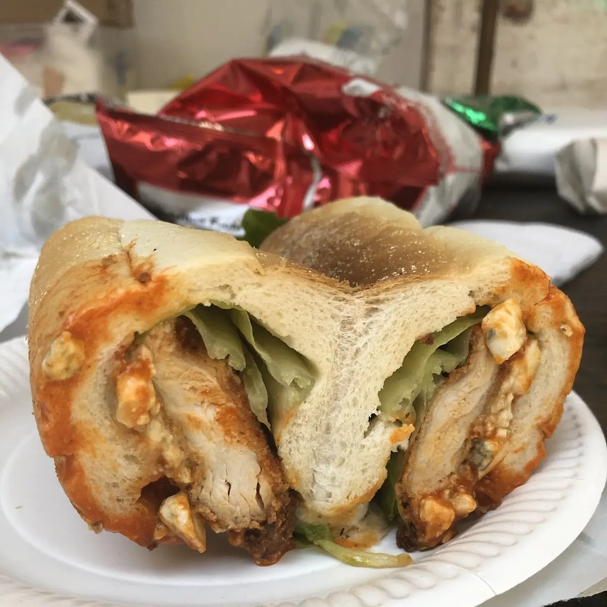 Buffalo Chicken Hoagie