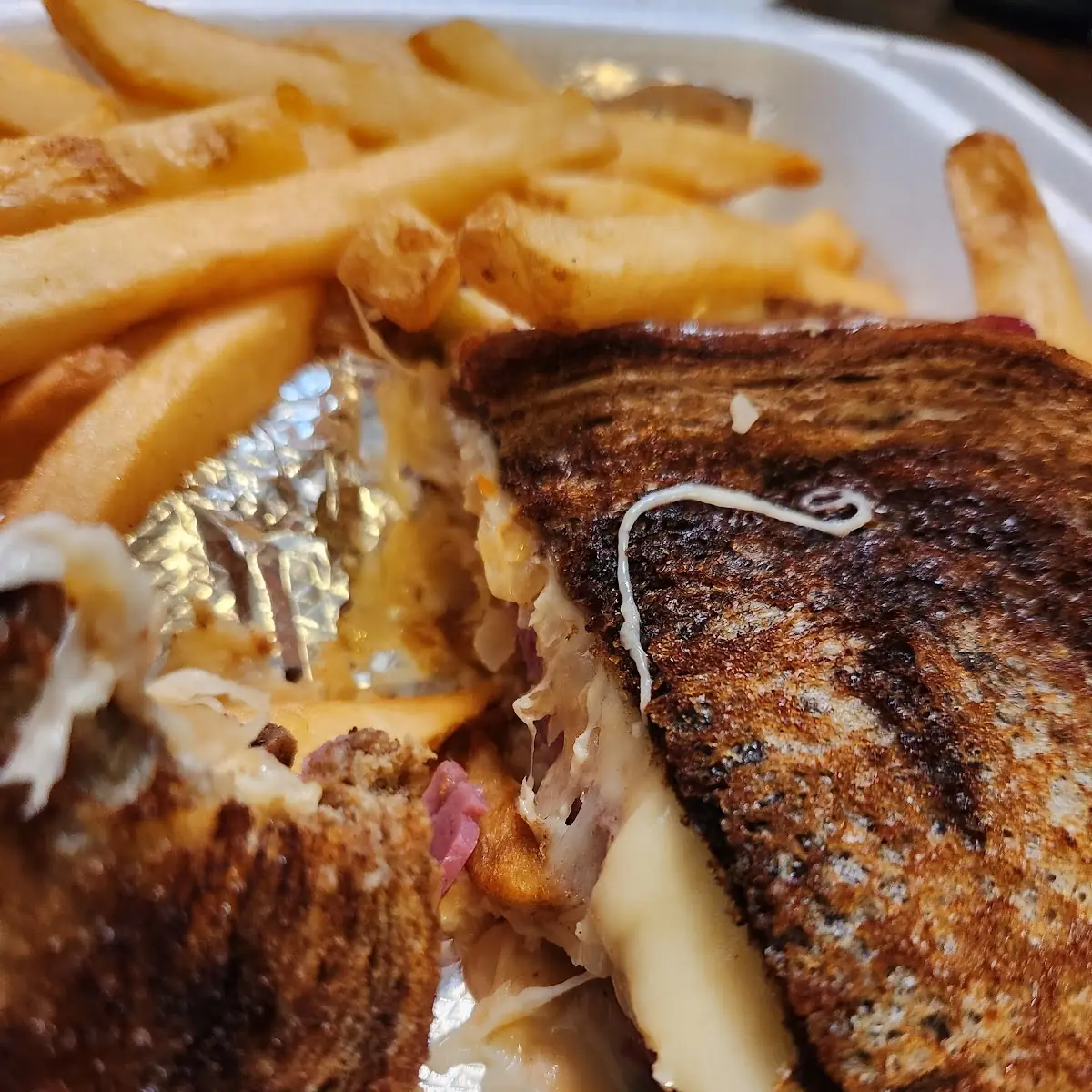 Grilled Cheese with Chips or Fries
