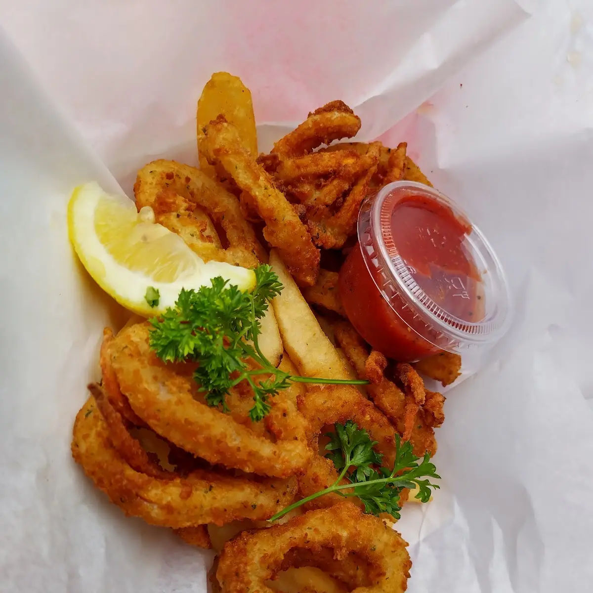 Calamari Rings & Chips