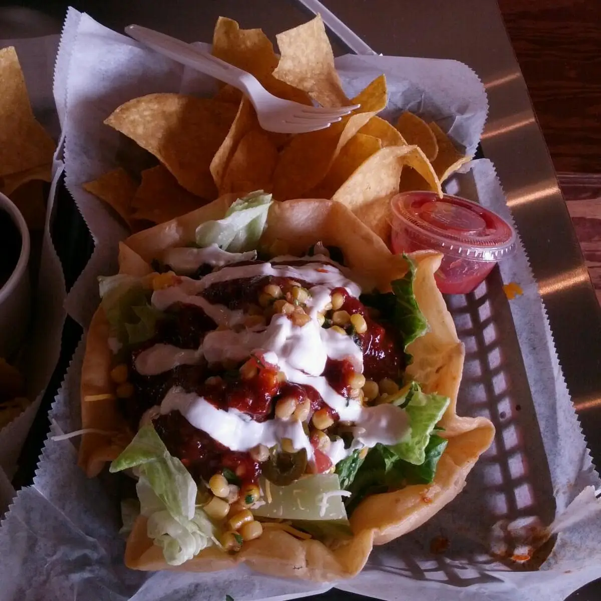 Taco Salad Bar