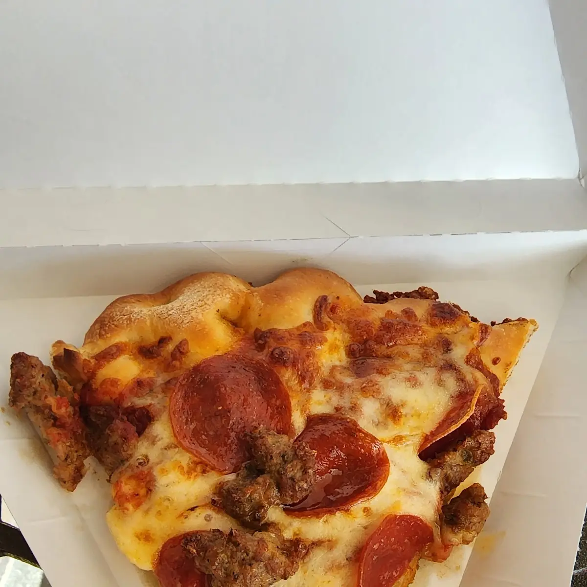 Sausage Pepperoni Pizza Slice