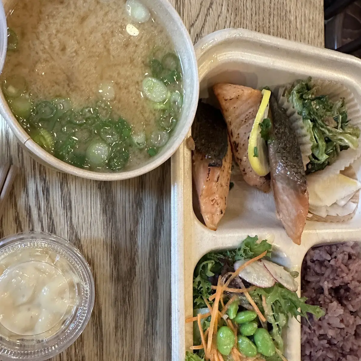 Salmon Bento