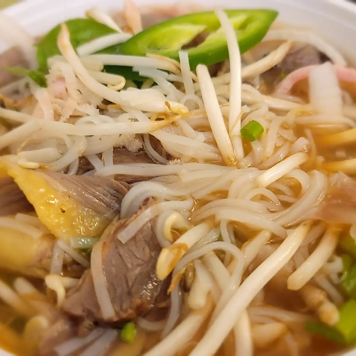 Veggie Noodle Soup Pho Chay