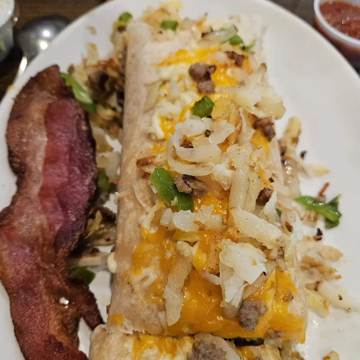 Bacon Breakfast Burrito