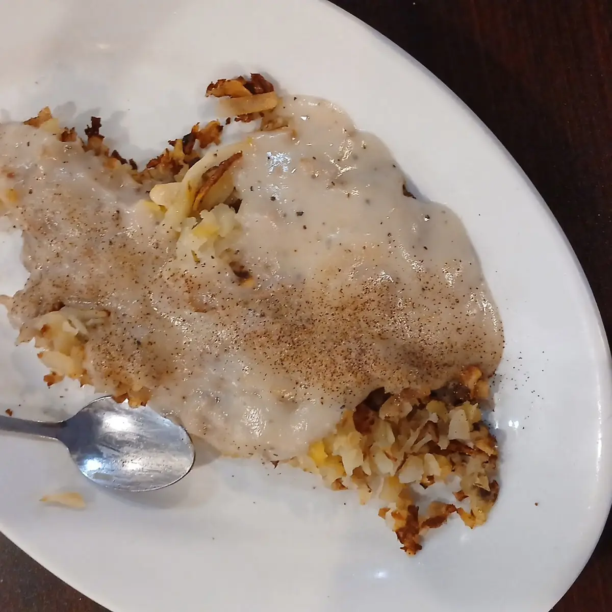 Hash Browns and Gravy
