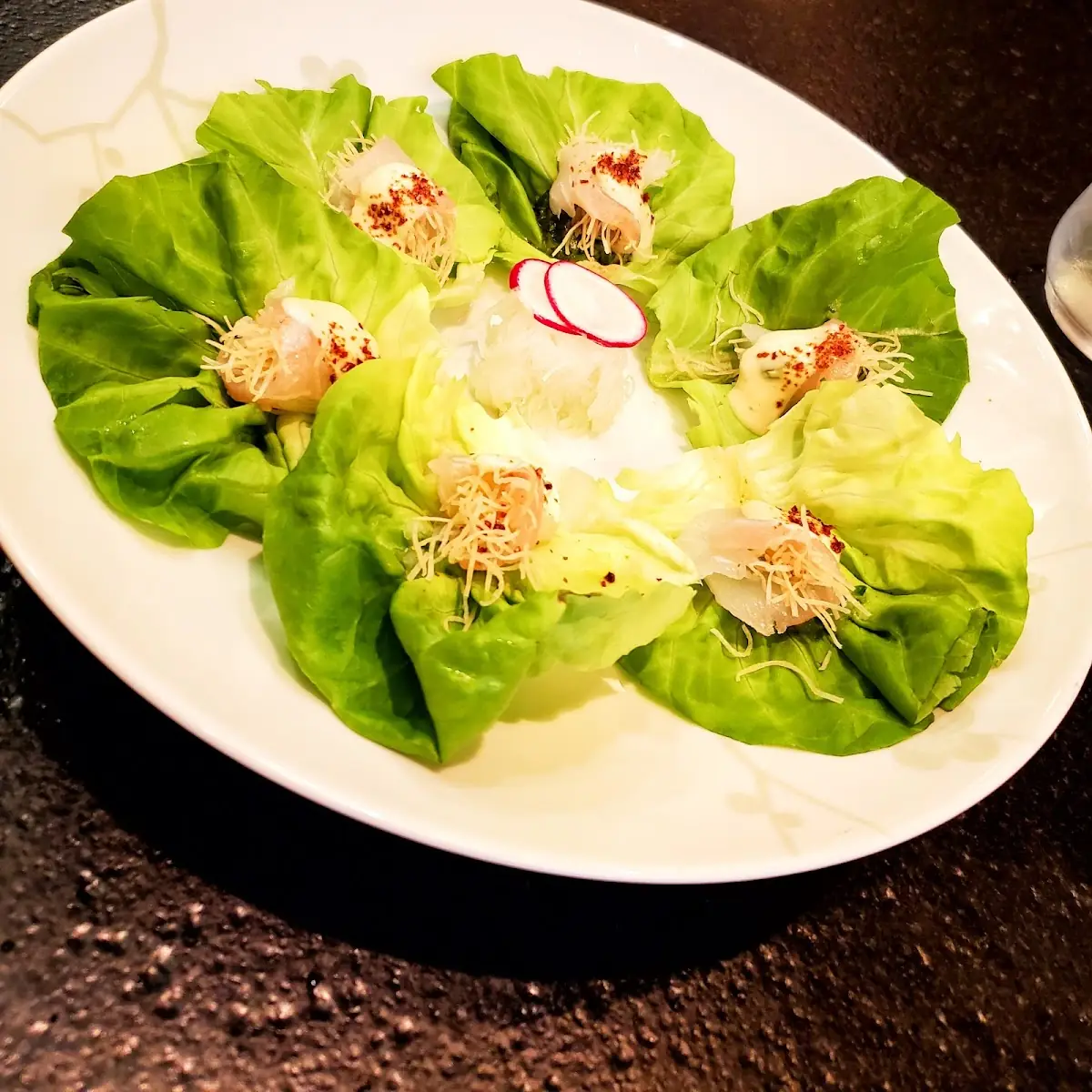 Sashimi Salad with Matsuhisa Dressing