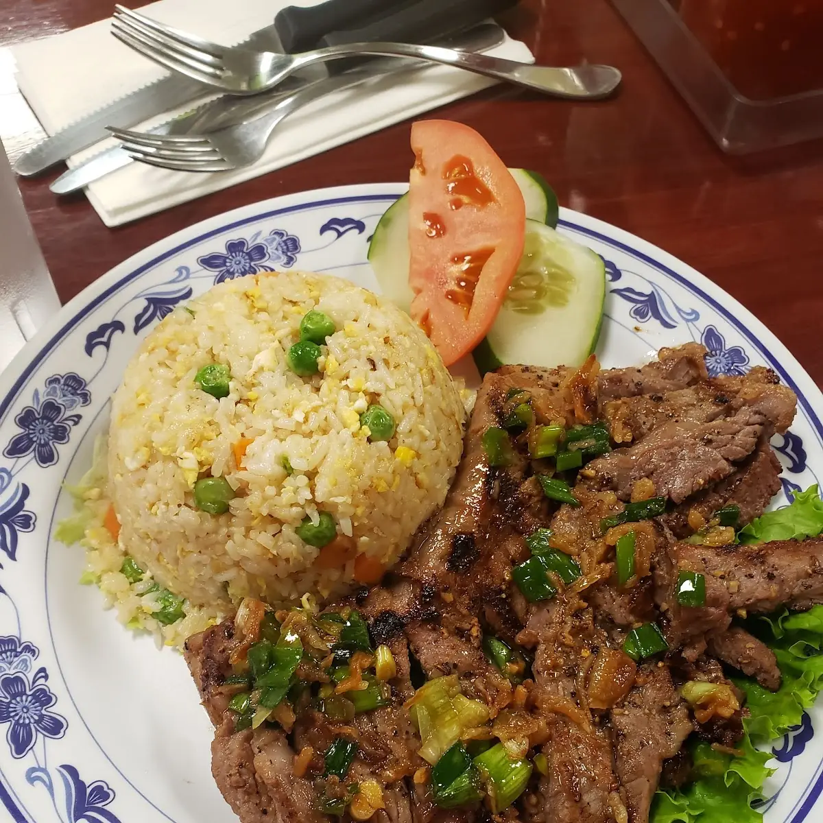 R21. Fried Rice w/ Grilled Chicken | Cơm Chiên Gà Nướng