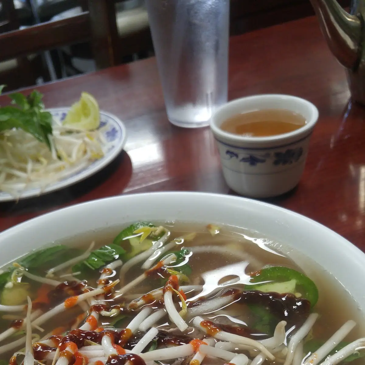V7. Hot & Sour Soup w/ Tofu & Vegetables | Canh Chua Đậu Hũ