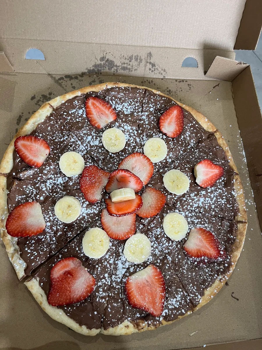 Nutella Pizza, Manoosh & Co Eagle Vale