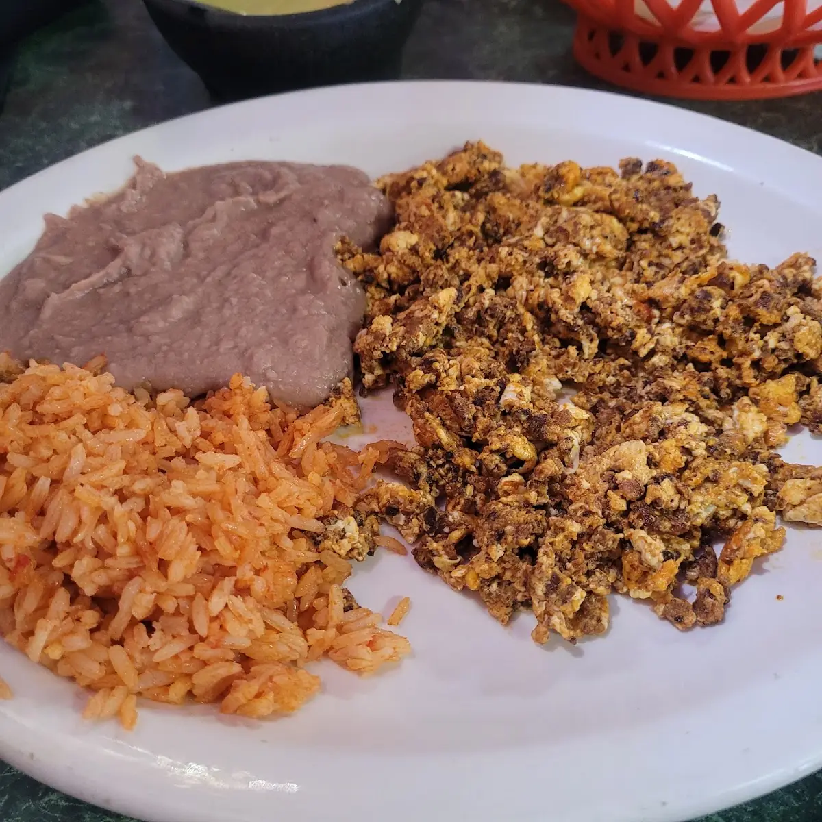 Order of Rice Refried Beans