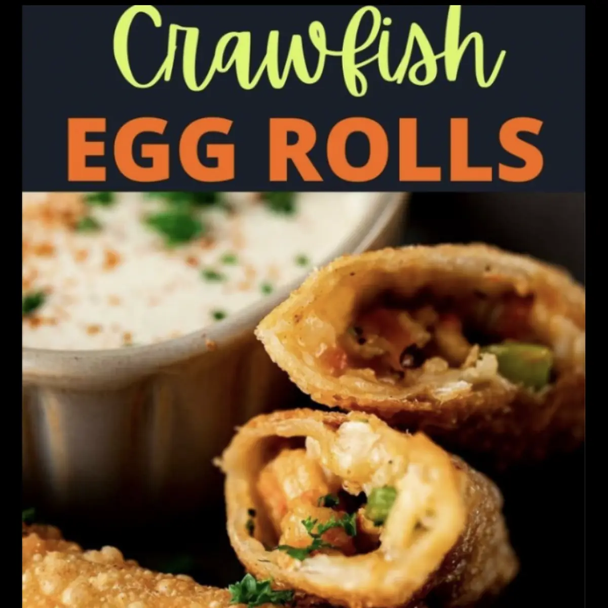 Crawfish Egg Roll