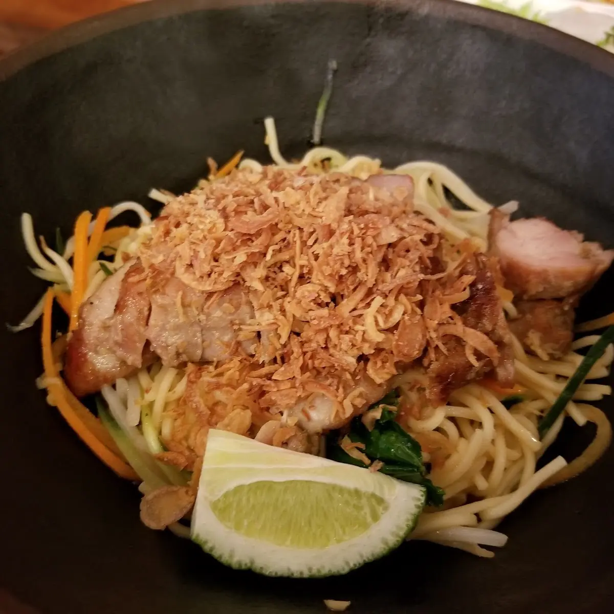 Da Bomb Nutty Chicken Noodles