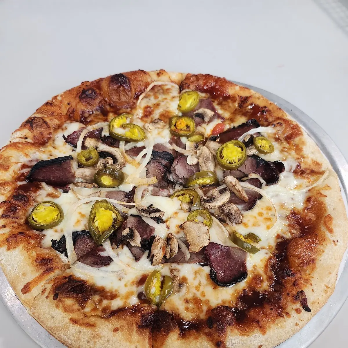 Prime Rib Pizza