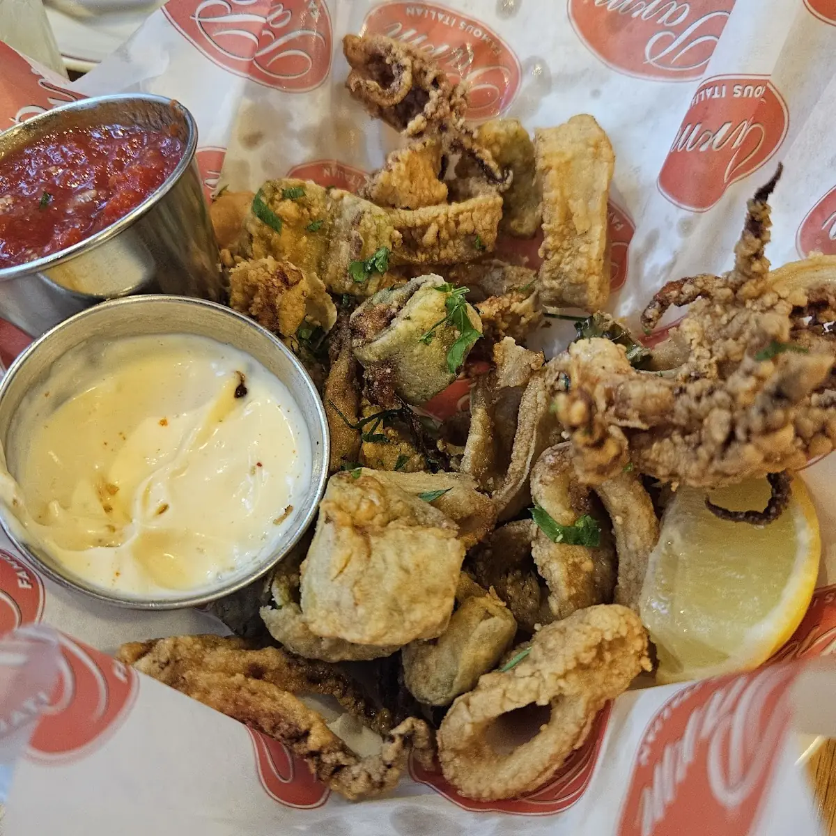 Crispy Tender Calamari