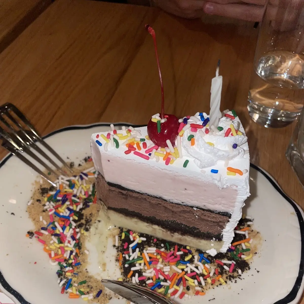 Spumoni Ice Cream Cake
