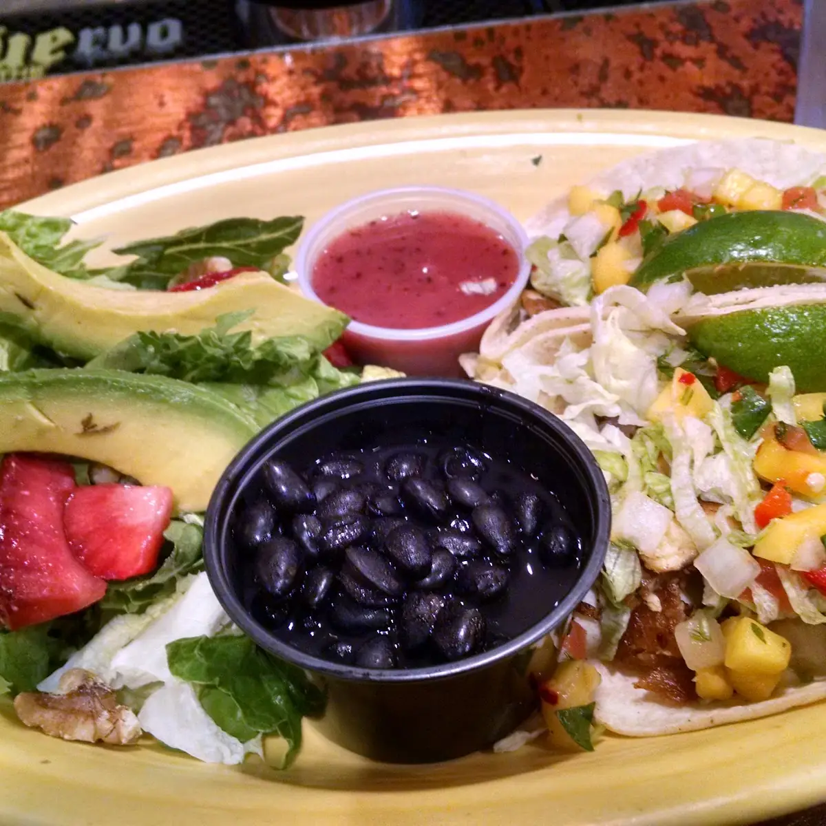 Mango Salsa Fish Tacos