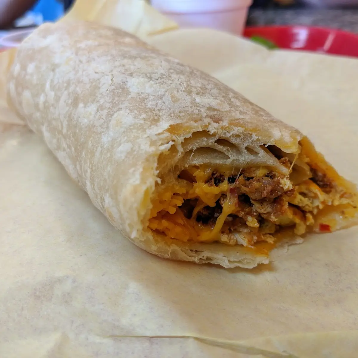 Chorizo Burrito
