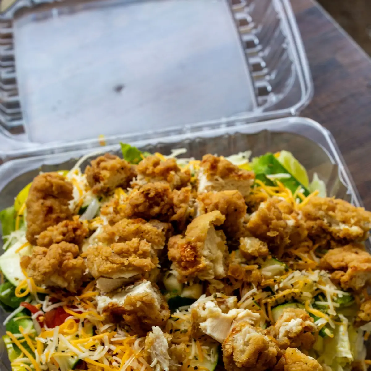 Fried Chicken Salad