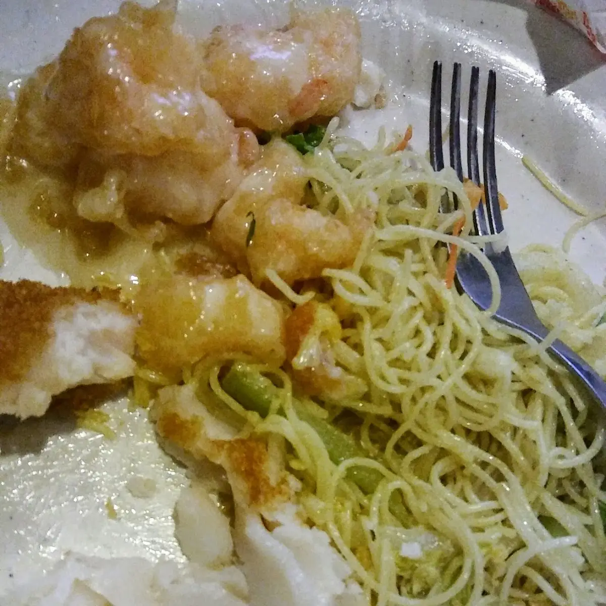 Coconut Shrimp Fried Fish