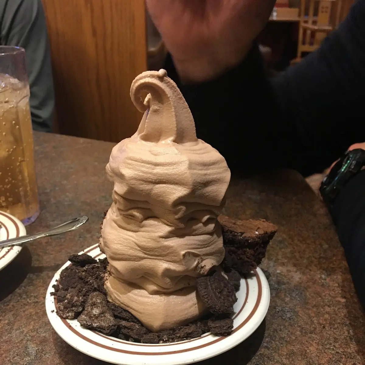 Soft Serve with Brownies