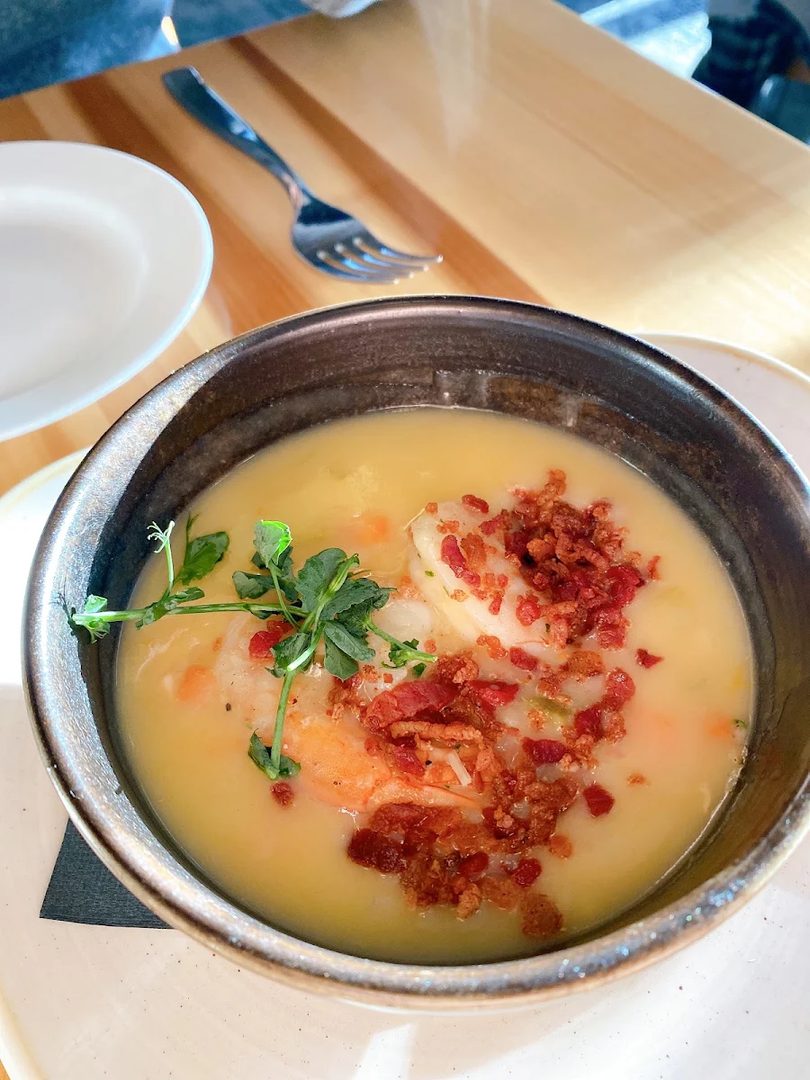 Seafood Chowder, Sky Bistro